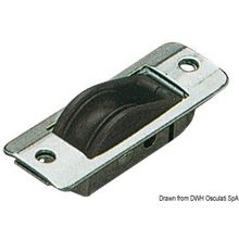 Osculati Recess block 1 pulley 8x28, 55.038.08