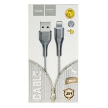 USB-кабель HOCO U59, 1.2 метр для iPhone 5 6 серый