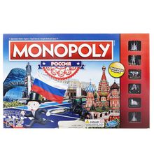 HASBRO GAMES Monopoly B7512 Настольная игра Монополия Россия (новая уникальная версия) B7512