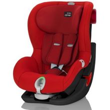 Britax Roemer King II LS Black Series Flame Red Trendline