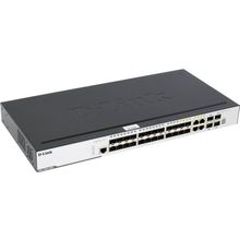 Коммутатор D-Link    DGS-3000-28SC   A1A    Управляемый коммутатор (20 SFP + 4Combo1000Base-T   SFP + 4SFP+)