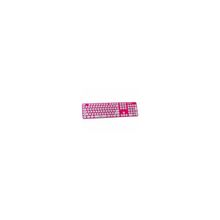 Клавиатура Perfeo PF-5502WL Pink USB, розовый