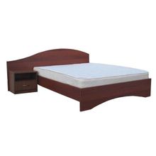 Кровать Лира (левая) с ПО (Размер кровати: 90Х190 195 200, Подъемный механизм: С подъемным основанием и БЯ)