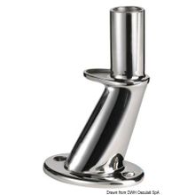 Osculati Glomex antenna base AISI316 polished 126 mm, 29.927.01