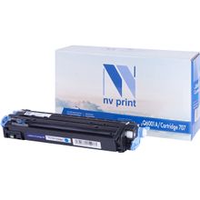 Картридж NVP совместимый HP Q6001A Canon 707 Cyan для LaserJet Color 1600 2600n 2605 2605dn 2605dtn 