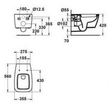 Унитаз подвесной Ideal Standard Ventuno T316501