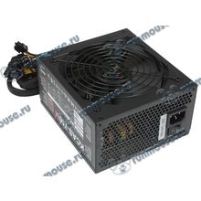 Блок питания 750Вт Aerocool "KCAS Modular" ATX12V V2.4 (20 24+4 8+6 8pin, вентилятор d140мм) + кабель питания EURO (1.1м) (ret) [137728]