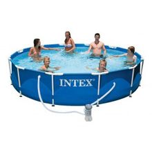 Каркасный круглый бассейн Intex 28212 | 56996, 366х76 см