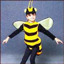 Детский новогодний карнавальный костюм Пчелка