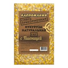 Кукуруза натуральная для рыбалки Карпомания 1кг Пшеница (УТ000061394)