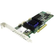 Контроллер   Adaptec RAID 6405 ASR-6405 Single PCI-E x8, 4-port SAS SATA 6Gb s RAID  0 1 1E 10 5 5EE 6 50 60, Cache 512Mb