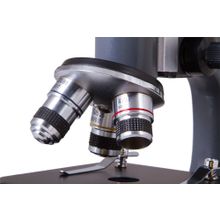Микроскоп LEVENHUK 5S NG черный серый