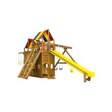 Детская площадка Rainbow Play Systems Королевская серия Кингконг Клубхаус (Imaginary Play King Kong Clubhouse RYB)