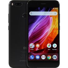 Смартфон Xiaomi Mi A1 4   32Gb Black (2GHz, 4Gb, 5.5"1920x1080 IPS, 4G+WiFi+BT, 32Gb+microSD, 12+12Mpx)