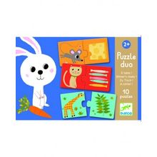 Djeco пазл-дуо К столу!