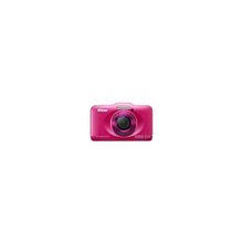 Фотоаппарат Nikon CoolPix S31 Kit, розовый
