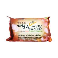 Мыло для лица и тела очищающее на основе цветов шиповника 3W Clinic Dirt Soap Rose Hip 150г