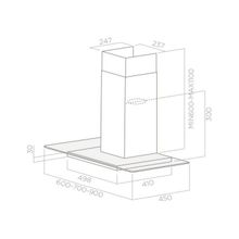 ELICA FLAT GLASS PLUS IX A 90