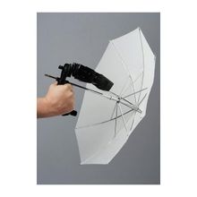 Зонт Lastolite LU2126 50 см просветный + рукоятка для вспышки