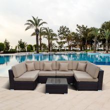 Комплект мебели YR822-W53 Old Brown