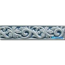 Керамическая плитка Grazia Ceramiche Essenze Voluta 6X26 Genziana VO600 вставка 6х26