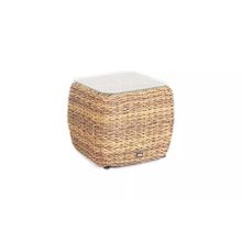 «Кальяри» кофейный столик из искусственного ротанга, цвет соломенный