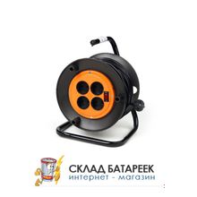 Удлинитель сетевой Крона РС-4 30м (на катушке)     (ПВС 2х0,75)