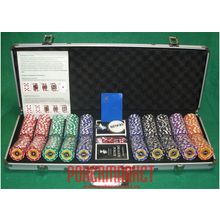 Набор для игры в покер CROWN 500 (500 фишек)"