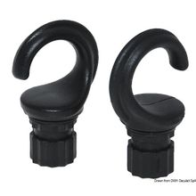 Osculati Fasten pair of snap-hook-like open rings 75 x 46mm, 34.304.15