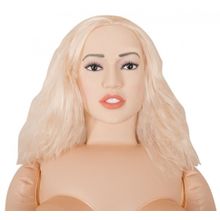 Надувная секс-кукла с анатомическим лицом и конечностями Juicy Jill (71356)