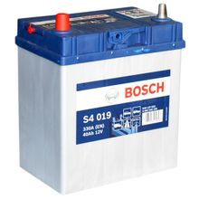 Аккумулятор автомобильный Bosch S4 019 6СТ-40 прям. (42B19R) 187x128x227