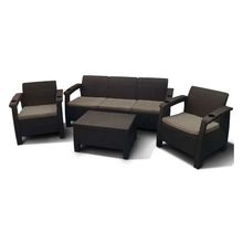 Afina Набор уличный Yalta M6172 Brown ID - 322647