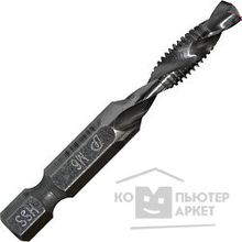 ПРАКТИКА Сверло-метчик  М6 шаг.0,1мм, L54 мм HEX 1 4 774-993