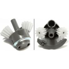 Редуктор с пластиковым штоком и двумя шестернями, 11 зубцов, h1035