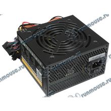 Блок питания 650Вт Aerocool "VX-650" ATX12V V2.3 (20 24+4 8+6 8pin, вентилятор d120мм) + кабель питания EURO (1.1м) (ret) [129787]