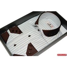 Приталенные мужские рубашки POGGINO Артикул 6028 02