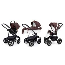 Коляска 3 в 1 Esspero Grand Discovery (шасси Black) - Nappa Brown