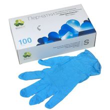 Rubber Tech Ltd Голубые нитриловые перчатки Klever размера S - 100 шт.(50 пар) (голубой)