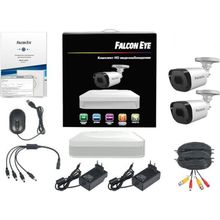 Falcon Комплект видеонаблюдения Falcon Eye FE-104MHD KIT Light Smart, 1 Мп, на 2 камеры