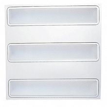 светодиодный растровый светильник 40 Вт Призма серии FLL-595 |  код. FLL-595-40-230-4000K-PR |  EKF