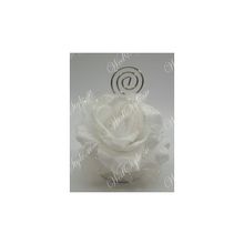 Держатель для карточки "Белая роза" STA113