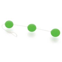 Sexus Анальная цепочка из 3 зеленых шариков