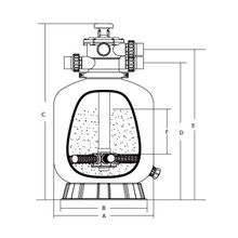Фильтр Aquaviva V700(В) (20 м3 ч, D723)