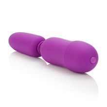 California Exotic Novelties Фиолетовый вибростимулятор с функцией нагрева WARM N GLOW MASSAGER (фиолетовый)