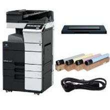 KONICA MINOLTA bizhub C258 МФУ + Тонеры (CMYK) + Крышка + Кабель