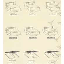 АМЕЛИ 1 Кровать 1800 с подъемным механизмом