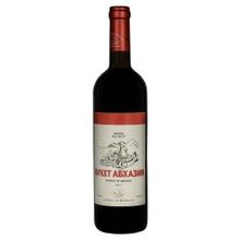 Вино Букет Абхазии, 0.750 л., специальное, красное, 12