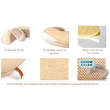 Ailebebe (Carmate) 3way Cushion Macaron бежевая