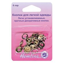 Hemline Кнопки для легкой одежды