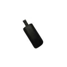 Чехол Кожаный Slide для GSM (black)
